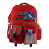 K-Cliffs Heavy Duty Rolling Backpack School Bookbag with Wheels Deluxe