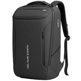 [AISFA] Men's Backpack Business Backpack Rucksack 17-Inch PC Business Backpack Laptop Bag Large Capacity with USB Charging 30L Unisex Outdoor Travel Student Commute School Bag A4 Storage