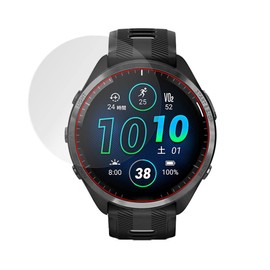 Miyabix GARMIN Forerunner 965 Curved Glossy TPU Protective Film Scratch Repair Shock Absorption OverLay FLEX