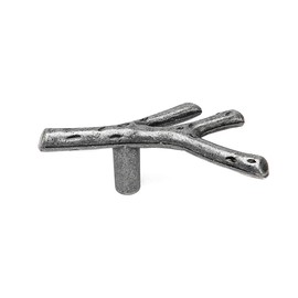 Txinmin Home 10 Pack Silver Twig Knobs Branch Zinc Alloy Decorative Cabinet Wardrobe Furniture Door Drawer Knobs Pulls Handles Hardware