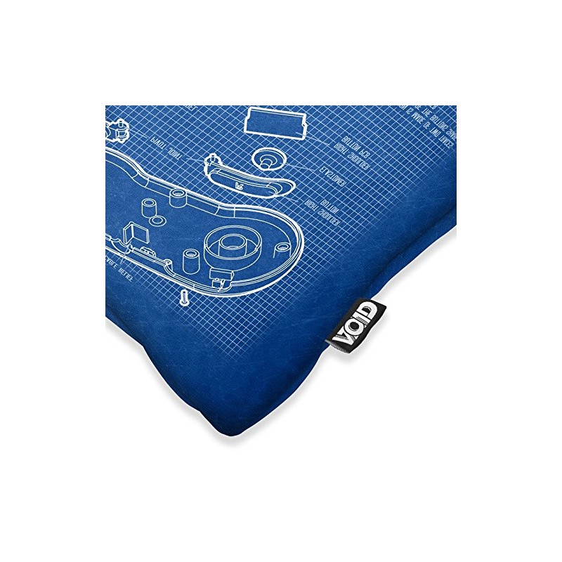 Void SNES Controller Blueprint Kapa Cushion Cover Outdoor Indoor 16