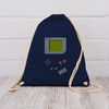 Nerds & Geeks Gameboy Sports & Gym Bag - Blue