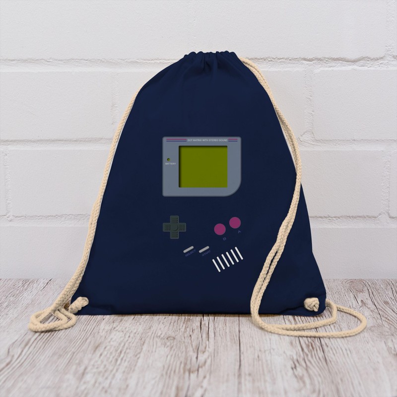 Nerds & Geeks Gameboy Sports & Gym Bag - Blue
