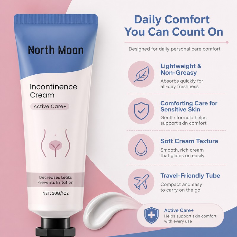 Intimate Skin Comfort Cream for Women – Lightweight Moisturizer for