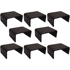 VIRTIONZ Heavy Duty Weld On 2x4 Steel Stake Pockets for Trailer & Truck -8PACK