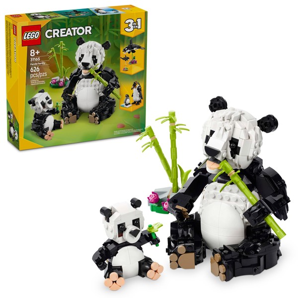 LEGO Creator 3 in 1 Wild Animals Panda Family -