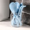 Artena 6.75 inch Solid Asian Soup Spoon Set of 6,Ultra-fine