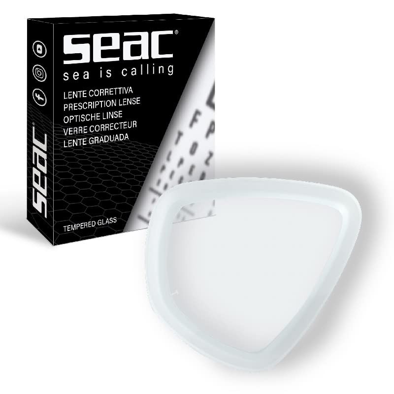 Seac Extreme optische Glaeser, Korrekturlinse für Tauchmaske in beide Richtungen
