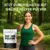 Grüne Helfer Pulver | mit hochwertigen Pflanzenextrakten | neue &