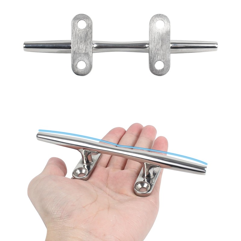 BALAVA 316 Stainless Steel Boat Cleats 6 inch,Boat Dock Cleats,Boat