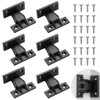 6PCS Heavy Duty Plinth Clips Kit With 24PCS Screw,Hidden Push-in