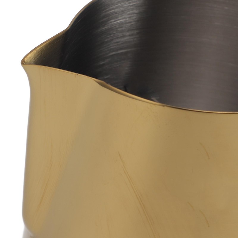 Milk Frothing Pitcher 304 Stainless Steel Coffee Steaming Pitcher Multipurpose