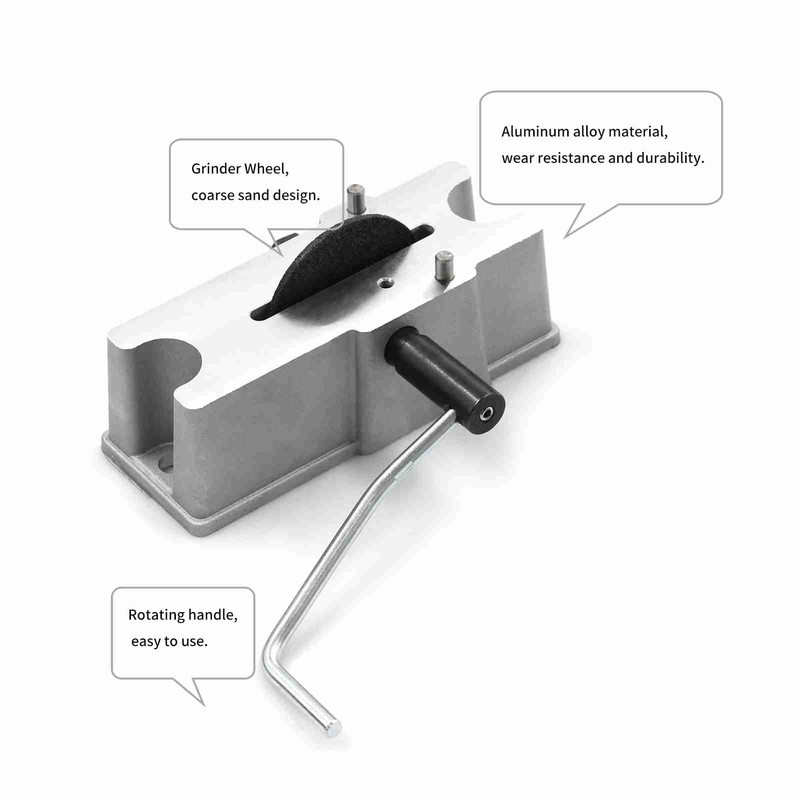 Engine Piston Ring Filer Grinder Grinding Wheel Hard Aluminum Alloy