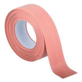 PATIKIL Caulk Tape 0.9" x 10.5 Ft, Self Adhesive Sealing Tape Waterproof Toilet Tub Caulk Sealant Strip Sealing Trim for Kitchen Bathroom Toilet Bathtub Sink Countertop, Pink