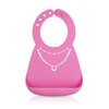 Nuby 3D Soft Silicone Bib with Scoop, BPA Free, 6+M,