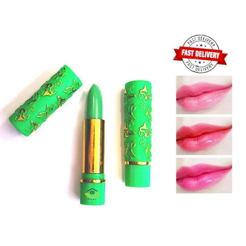 Moroccan Green Magic Lipstick 24h Long lasting pH Activated Lipstick