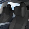 Car Headrest Leather Memory Foam Neck Pillow for Driving with