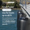 Inflatable Boat Fenders for Boats and Yachts Deflatable for Easy