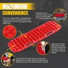 BUNKER INDUST Off-Road Traction Boards, Pair Recovery Tracks Traction Mat
