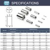 Chanzon 300pcs Wire Ferrules Kit for 16 18 14 12