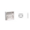Mr.Gadget's Solutions White 13A Switched Fused Spur with Neon Indicator,