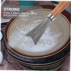 BESPORTBLE 2pcs Stainless Steel Cleaning Brush Handle for Pots Pans
