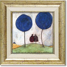Upower ST-04001 Sam Toft "Day I Met You" Art Frame, 9.3 x H9.3 inches (23.5 x 23.5 cm)