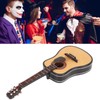 Musical Instrument Lapel Pin Guitar Shaped Miniature Instrument Lapel Brooch
