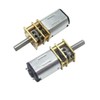 CHANCS N20 DC Gearbox Motor 6V 60RPM Shaft Length 10mm