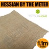 Dihl 110cm x 1m Natural Hessian Craft Fabric, 1.1m Wide