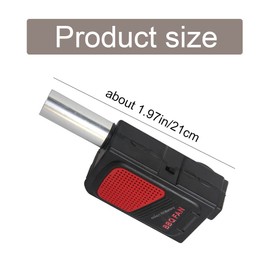 MANTTH BBQ Fan Air Blower Handheld Electric BBQ Fan Portable Picnic Air Blower for Outdoor Barbecue Cooking Camping
