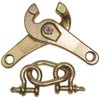 RIODEMBO 3 Ton Auto Self-Tightening Scissor Clamp, Auto Body Repair