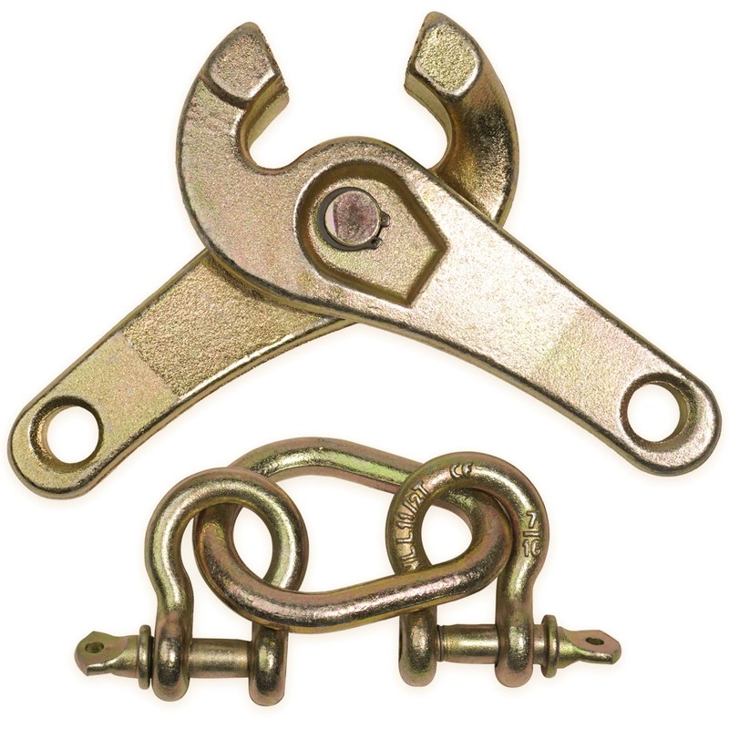 RIODEMBO 3 Ton Auto Self-Tightening Scissor Clamp, Auto Body Repair