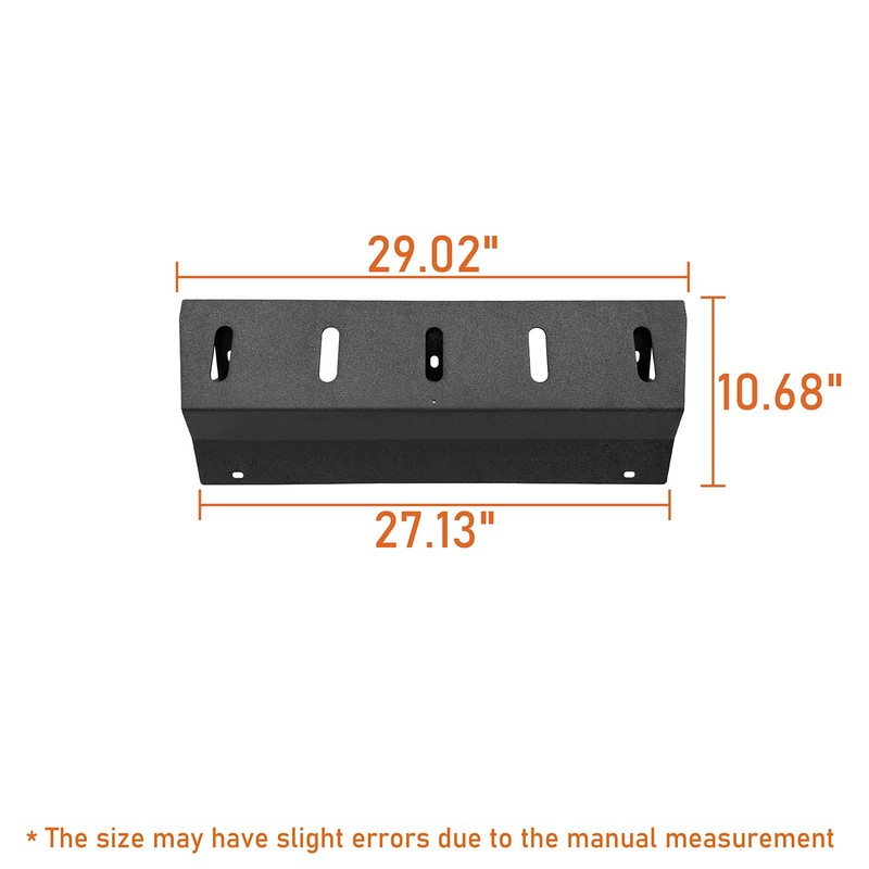 u-Box 4Runner Front Skid Plate Compatible Front Stubby Bumper for