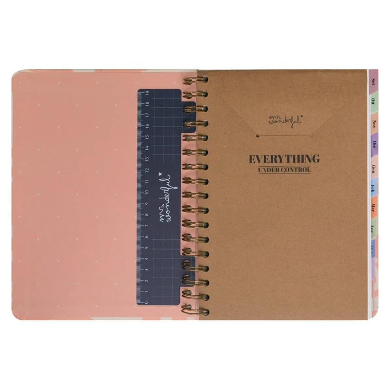 Mr.Wonderful 2024-25 Daily Office School Diary - Every day brings
