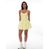 Women's Tennis Dress Spaghetti Straps Ruffle Cami Bubble Golf Dress