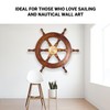 Classic Ship's 6 Spoke Wooden Wheel
