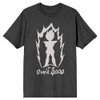 Dragon Ball Z It's Over 9000 Vegeta Silhouette Men's Charcoal