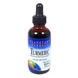 PLANETARY HERBALS Turmeric Liquid Full Spectrum Nutritional Supplement, 2 Fluid Ounce