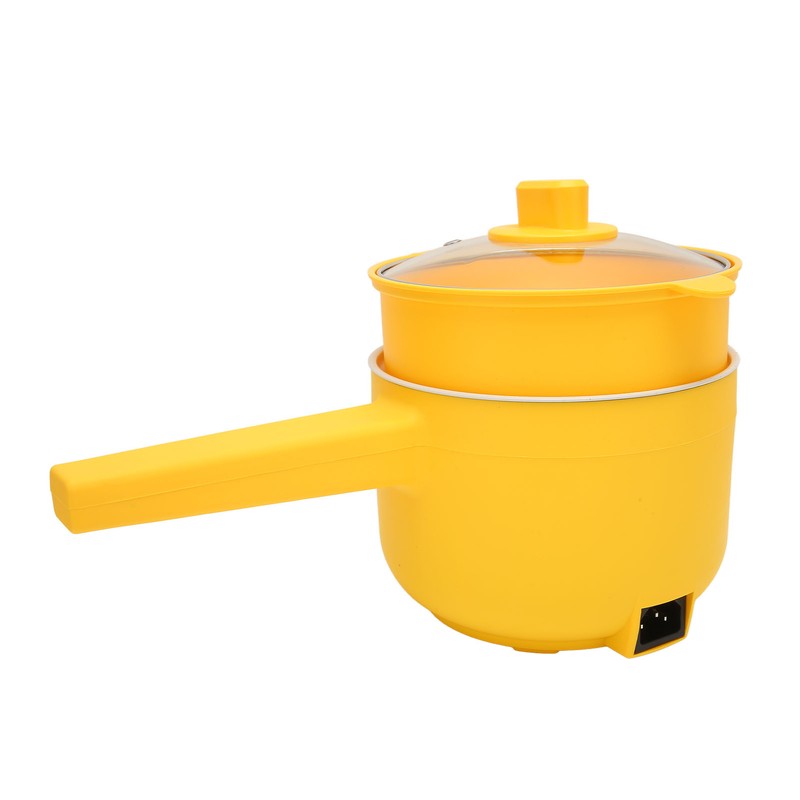 1.8L Multifunctional Electric Pot Annular Heating Tube Long Handle Double