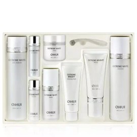 OHUI [오휘] 익스트림 화이트 4종 스페셜 세트 / 미백기능성 기초화장품 OHUI Extreme White 4-Piece Special Set / Whitening Functional Basic Makeup