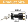 WHITE HAND Golf Cart Switch Starter Ignition with Keys for