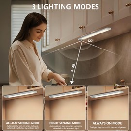 Under-Unit Light Kitchen LED, Cabinet Light with Motion Sensor