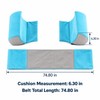 Wheelchair Side Support Cushion – Adjustable Positioning Pad with Belt