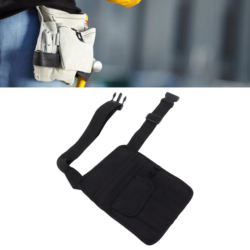 Restaurant Belt Bag Adjustable Portable Lightweight Canvas Waiter Waist Bag