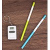 Cirbic Talking Clock Keychain with LCD screen - clear American