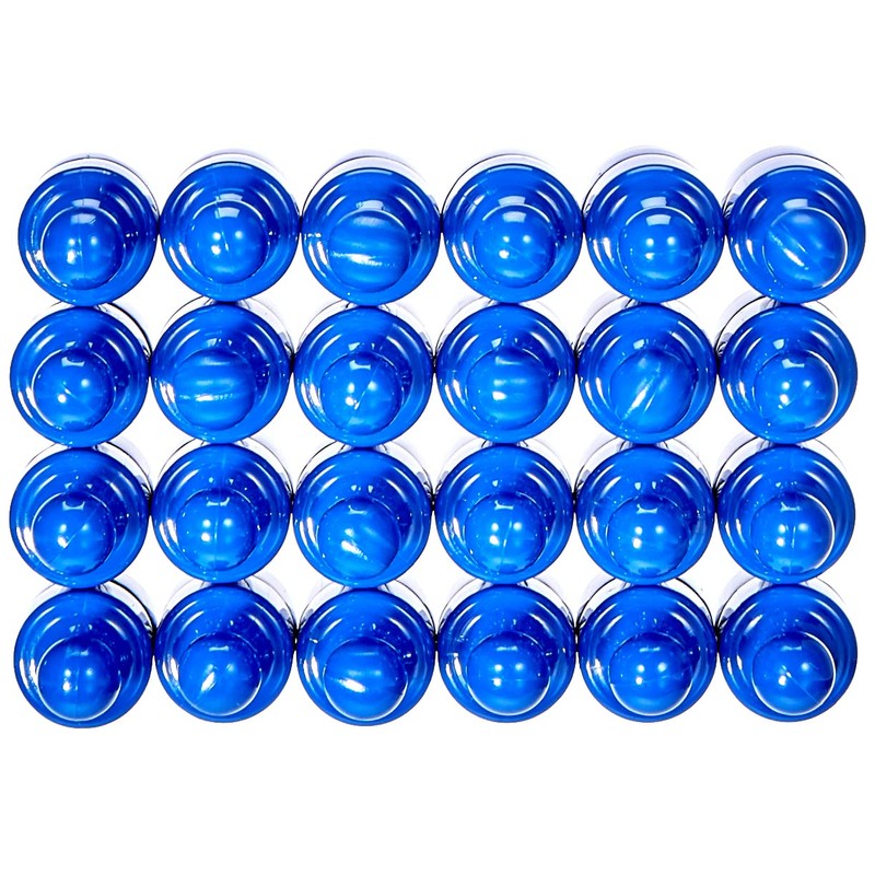 Blue Skittle Magnet for Fridge, Office, Whiteboard, Noticeboard, Filing Cabinet