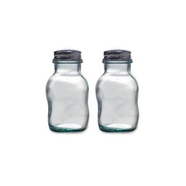 Tower NL847037 Natural Life Salt and Pepper Shaker Set Crafted with Recycled and Sustainable Materials