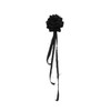 Anne ash Anush Cotton Flower Corsage BLACK
