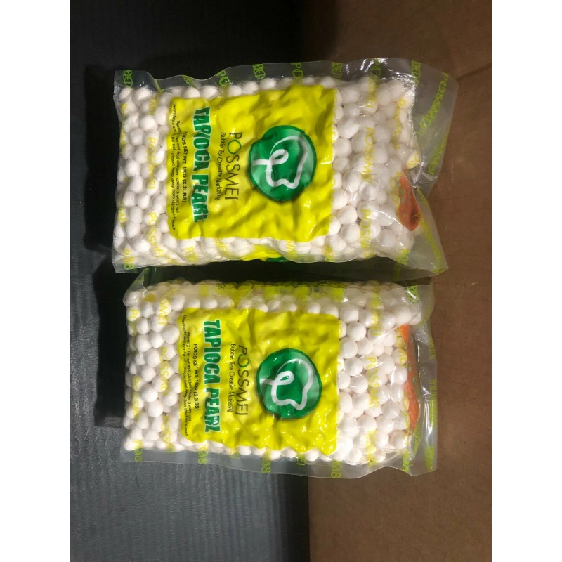 Pearl ( 2 PK) POSSMEI TAPIOCA WHITE PEARL BUBBLE TEA